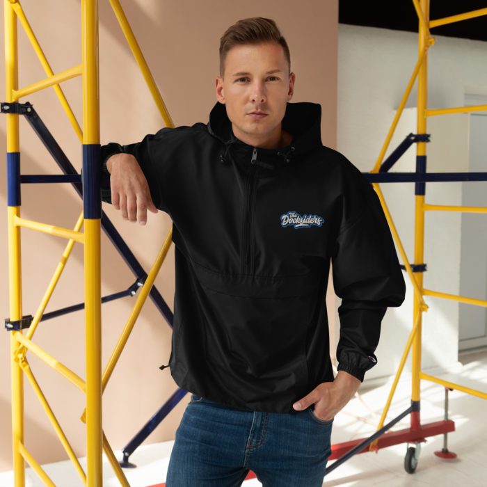 The Docksiders Embroidered Champion Packable Jacket